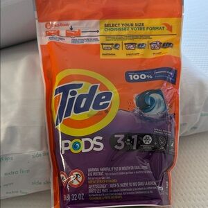 Unopened Tide Pods 3-in-1 Laundry Detergent